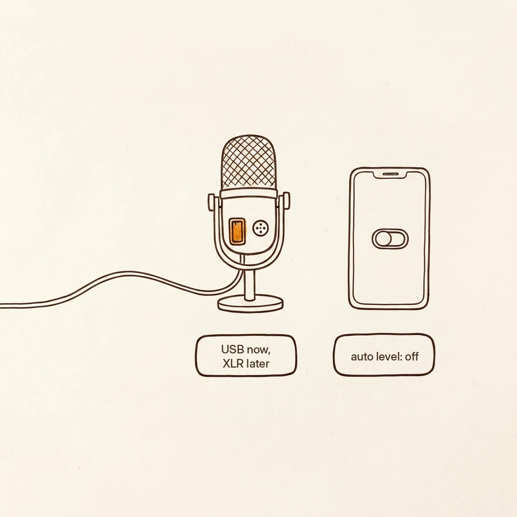 is the shure mv7 good for singing, turn auto level off and use the usb side first